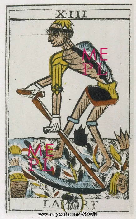  : TAROT CARD DEATH 17C