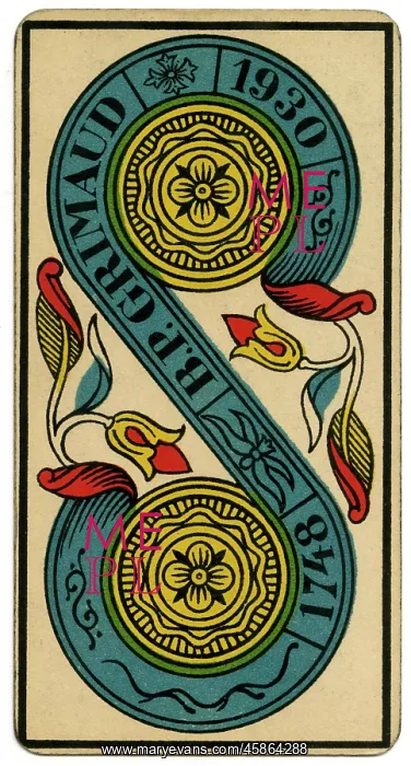  : Tarot Card - Deniers (Coins) II