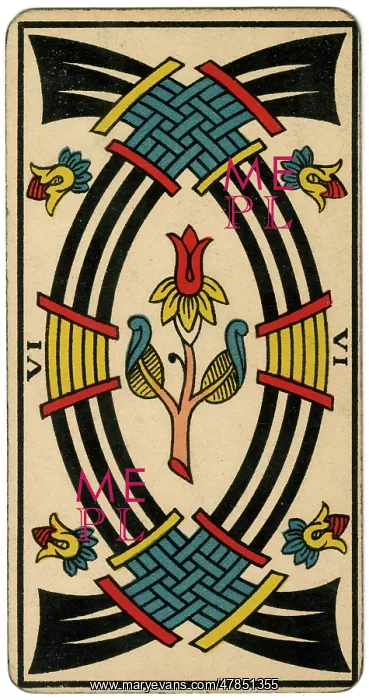 : Tarot Card - Epees (Swords) VI : Tarot Card - Epees (Swords) VI