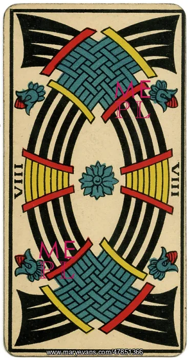 : Tarot Card - Epees (Swords) VIII : Tarot Card - Epees (Swords) VIII