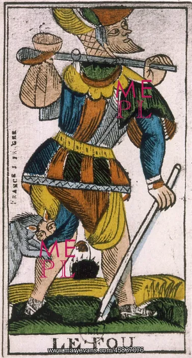  : TAROT CARD FOOL 17C