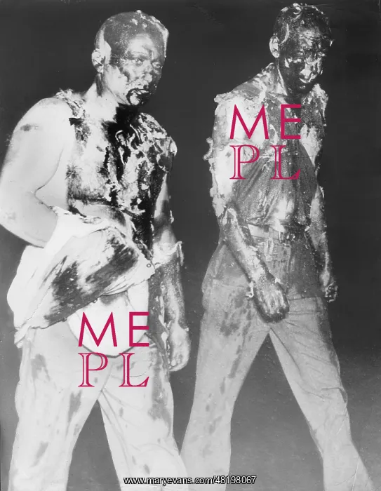 : Tarred and feathered Communists in Santa Rosa, 1935 : Tarred and feathered Communists in Santa Rosa, 1935