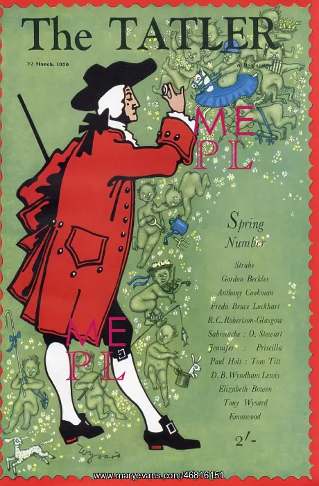 : Tatler cover 1950 - Spring Number : Tatler cover 1950 - Spring Number