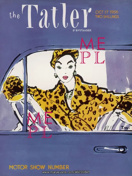 : Tatler cover 1956 : Tatler cover 1956