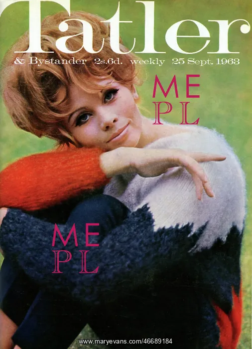 : Tatler front cover, 1963 : Tatler front cover, 1963