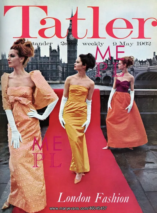 : The Tatler front cover, 9 May 1962 : The Tatler front cover, 9 May 1962
