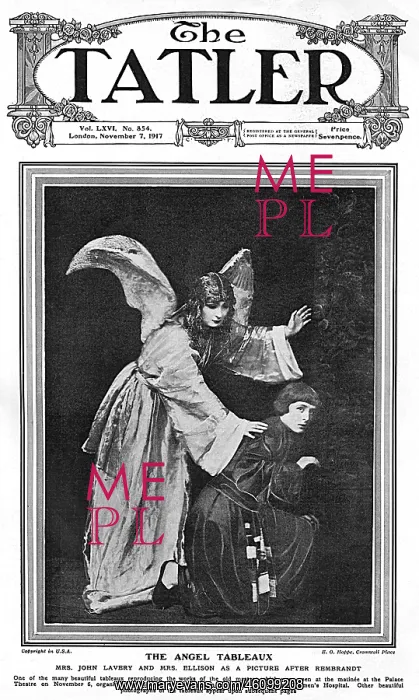: Tatler cover - The Angel Tableaux : Tatler cover - The Angel Tableaux