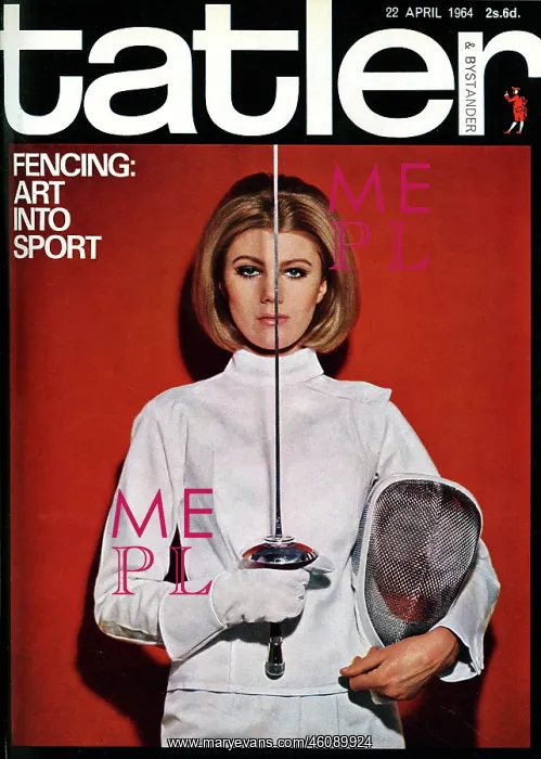 : Tatler front cover, April 1964 : Tatler front cover, April 1964