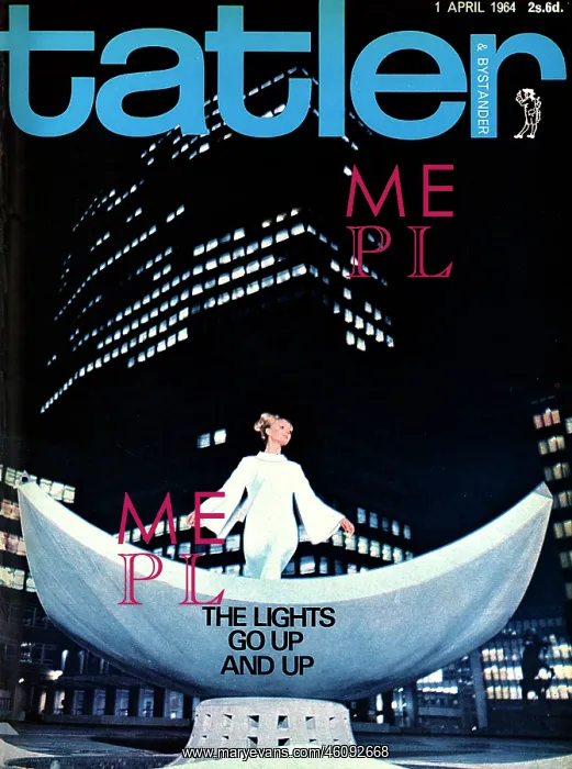 : Tatler front cover, April 1964 : Tatler front cover, April 1964