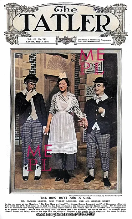 : Tatler cover - The Bing Boys are Here : Tatler cover - The Bing Boys are Here