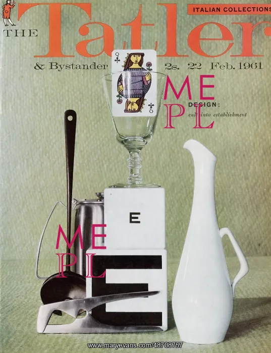 : Tatler Front Cover - collected designer household objects : Tatler Front Cover - collected designer household objects