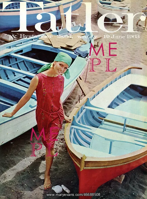 : Tatler front cover, June 1963 : Tatler front cover, June 1963