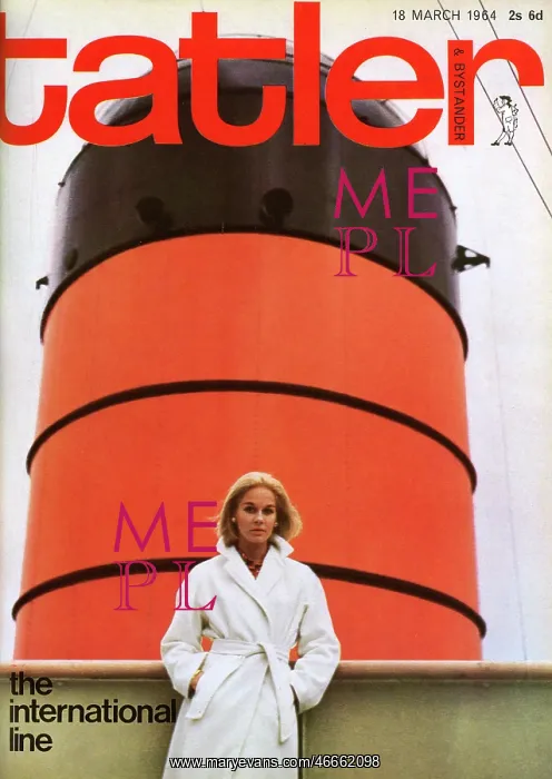 : Tatler front cover, March 1964 : Tatler front cover, March 1964