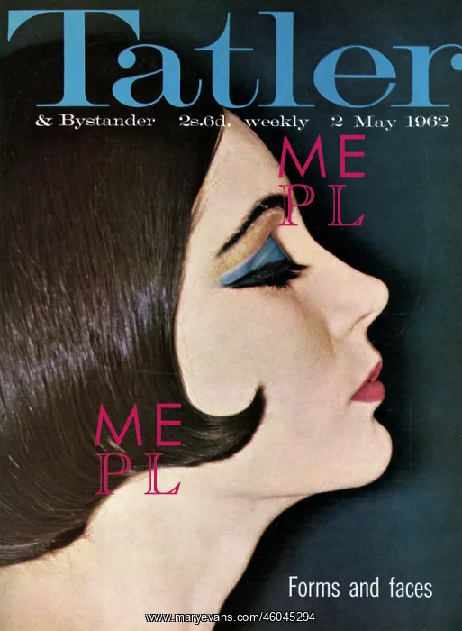 : Tatler front cover, May 1962 : Tatler front cover, May 1962