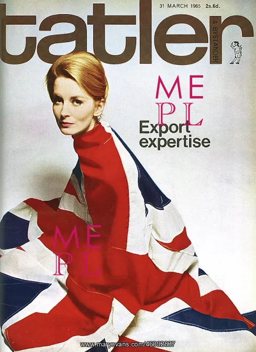 : Tatler front cover - Sandra Paul - 1965 : Tatler front cover - Sandra Paul - 1965