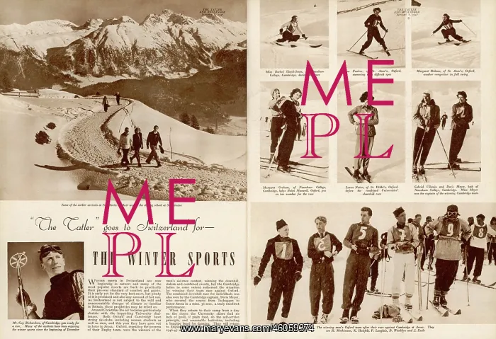 : The Tatler goes to Switzerland : The Tatler goes to Switzerland