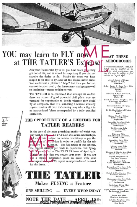 : The Tatler. Making Britain Air Minded : The Tatler. Making Britain Air Minded