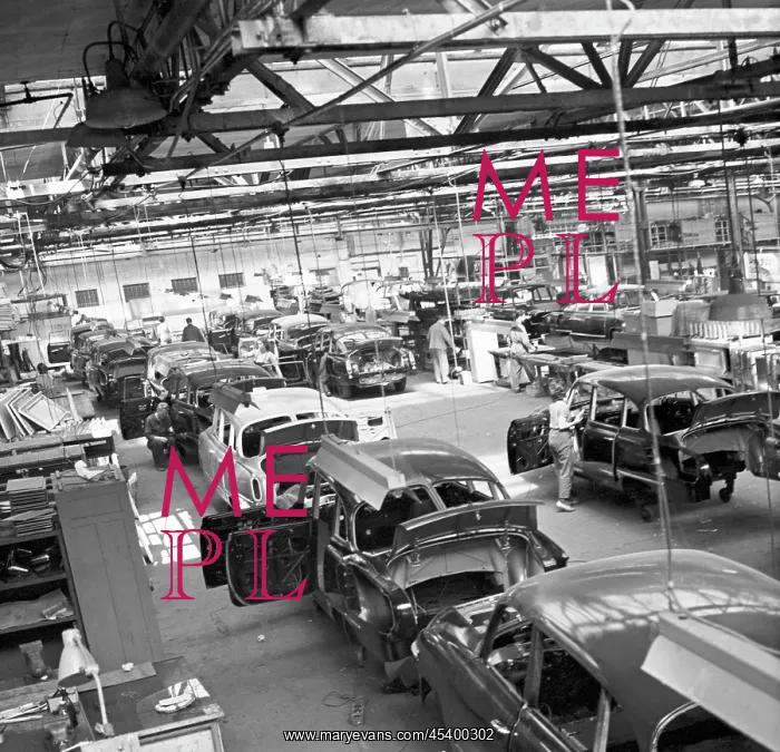  : Tatra - assembly line - factory - Tatra 603
