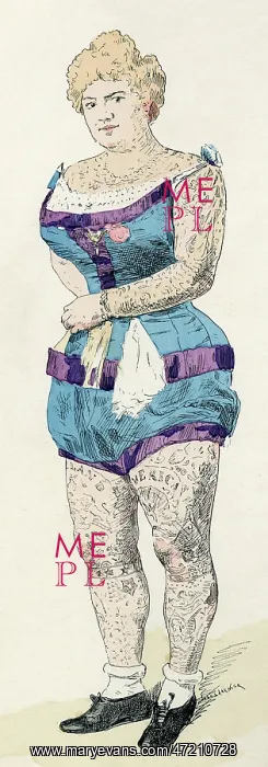 : TATTOOED LADY : TATTOOED LADY