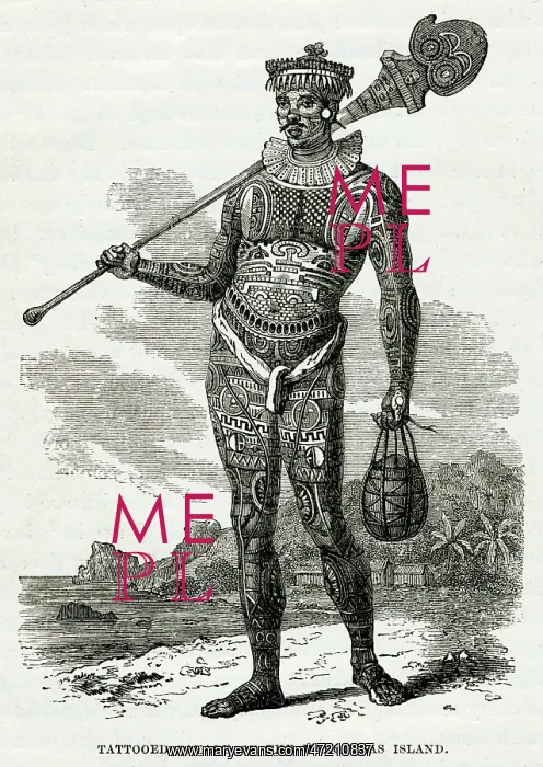  : TATTOOED MARQUESAN