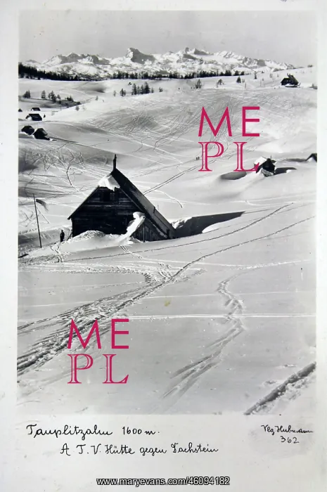 : Tauplitz (Styria). Tauplitzalm (1600 m.) A : Tauplitz (Styria). Tauplitzalm (1600 m.) A
