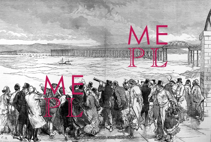 : The Tay Bridge the day after the disaster : The Tay Bridge the day after the disaster
