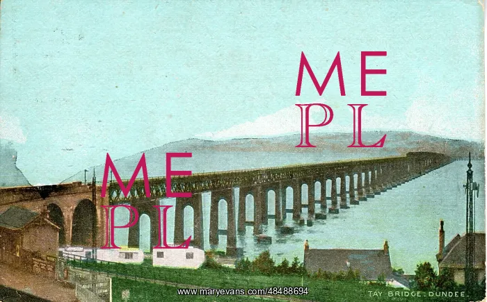 : The Tay Bridge, Dundee, Aberdeenshire : The Tay Bridge, Dundee, Aberdeenshire