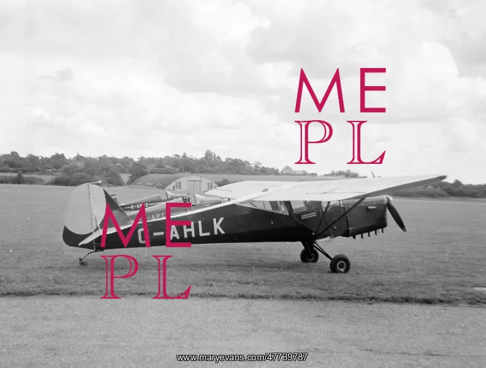 : Taylorcraft Auster 3 G-AHLK : Taylorcraft Auster 3 G-AHLK
