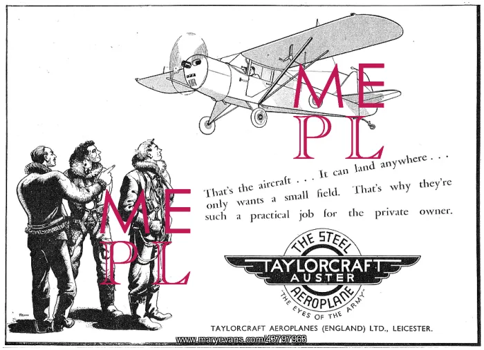 : Taylorcraft Auster : Taylorcraft Auster