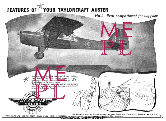 : Taylorcraft Auster : Taylorcraft Auster