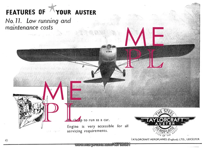: Taylorcraft Auster : Taylorcraft Auster