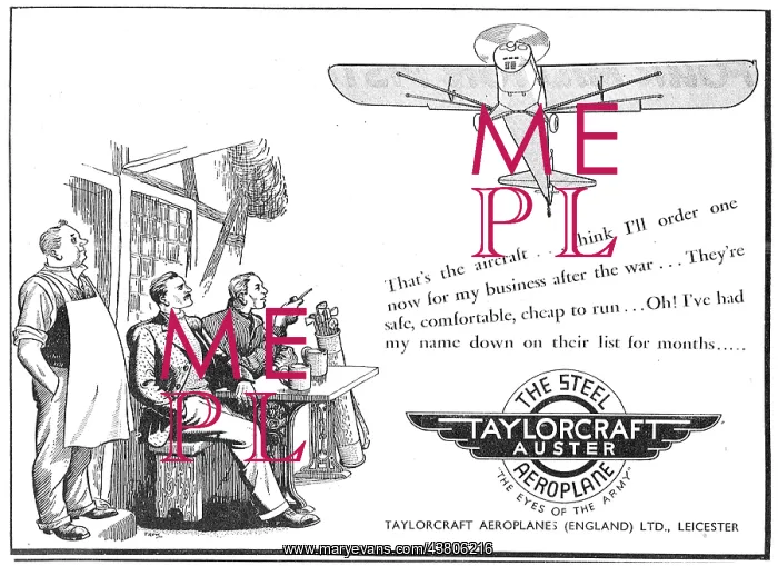 : Taylorcraft Auster : Taylorcraft Auster