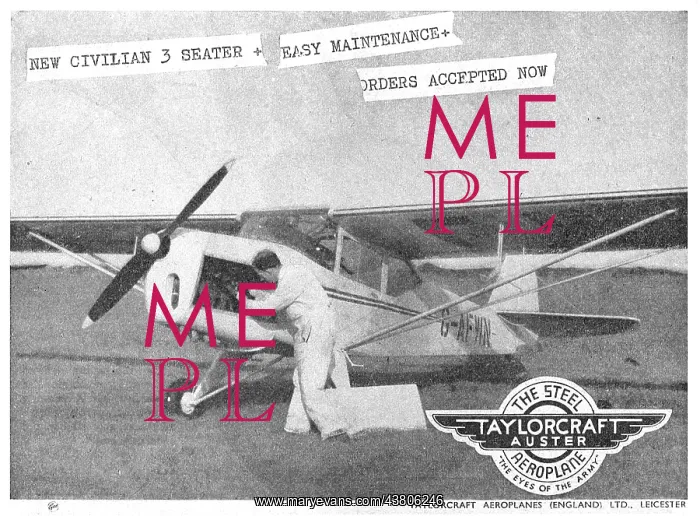 : Taylorcraft Auster : Taylorcraft Auster
