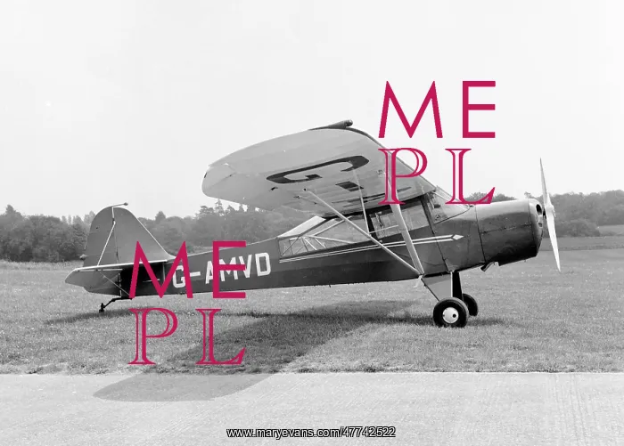 : Taylorcraft Auster 5 G-AMVD : Taylorcraft Auster 5 G-AMVD
