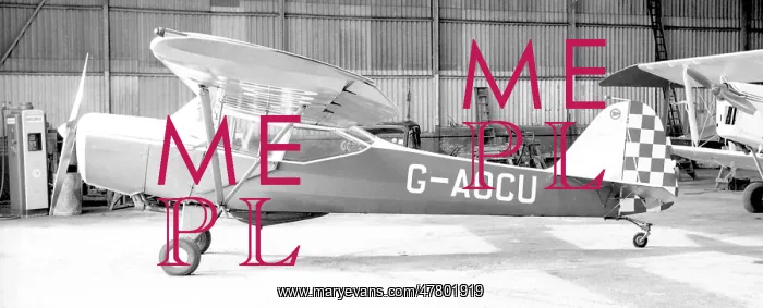 : Taylorcraft Auster 5 G-AOCU : Taylorcraft Auster 5 G-AOCU
