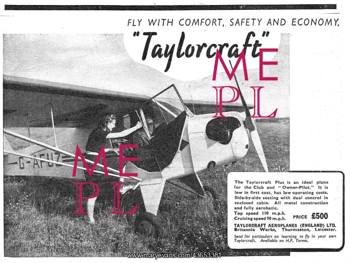 : Taylorcraft Plus : Taylorcraft Plus