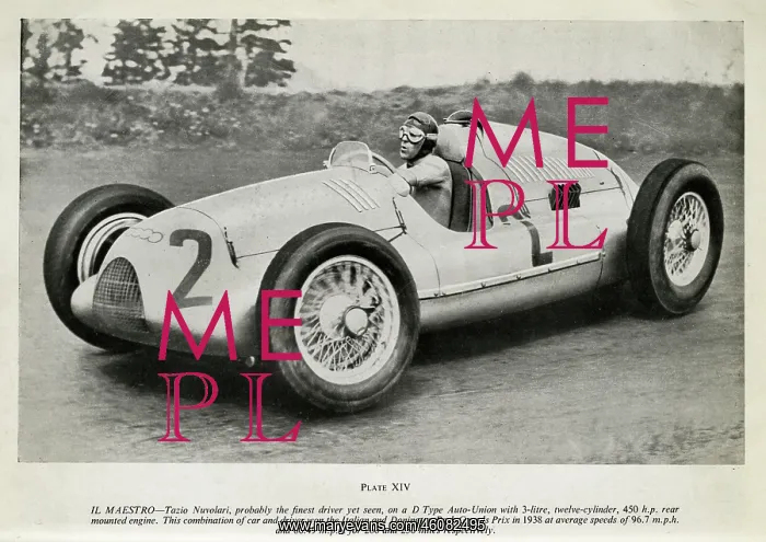 : Tazio Nuvolari - D Type Auto-Union : Tazio Nuvolari - D Type Auto-Union