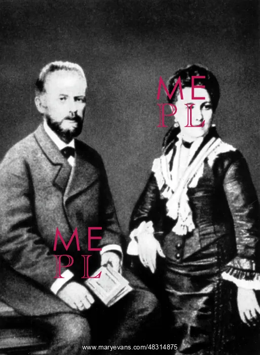 : Tchaikovsky and Antonina Miliukova : Tchaikovsky and Antonina Miliukova