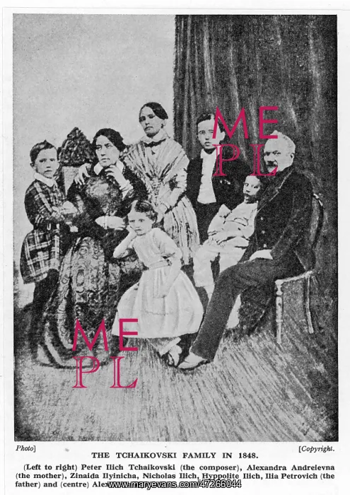 : Tchaikovsky - Family 1848 : Tchaikovsky - Family 1848