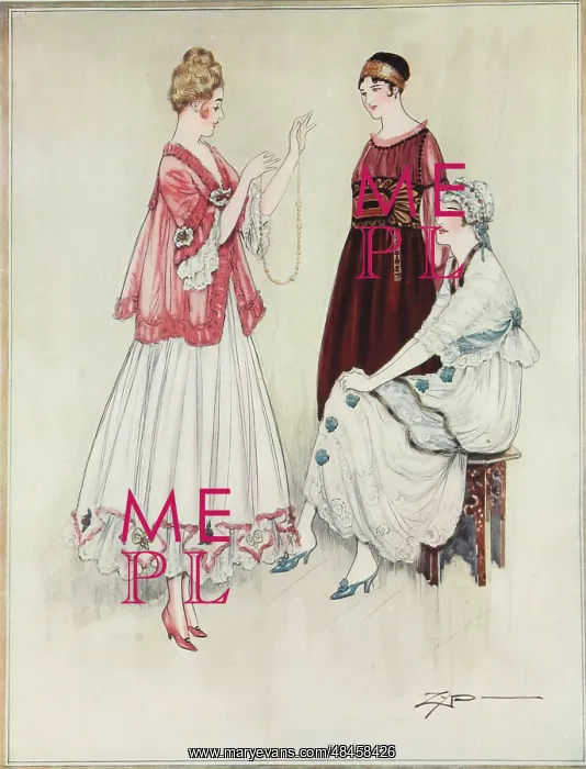 : Tea and Boudoir Gowns 1916 : Tea and Boudoir Gowns 1916