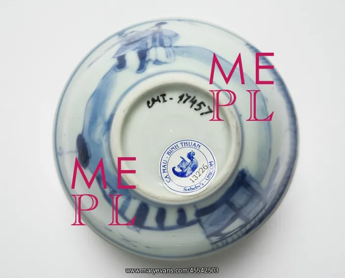 : Tea bowl, underside : Tea bowl, underside