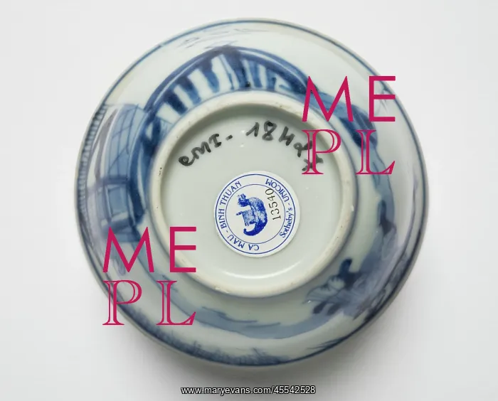 : Tea bowl, underside : Tea bowl, underside
