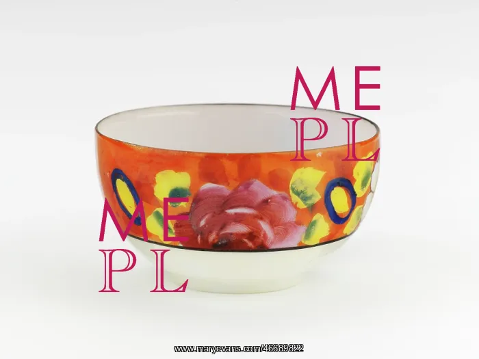 : Tea cup. Glazed porcelain tea cup, from a child's part tea-service : Tea cup. Glazed porcelain tea cup, from a child's part tea-service