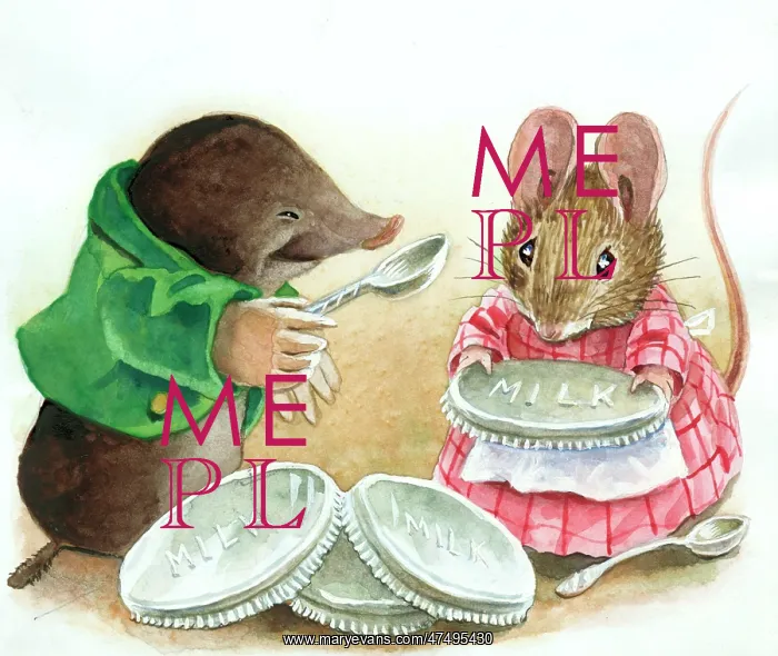 : Tea-Kettle House - mouse and mole : Tea-Kettle House - mouse and mole