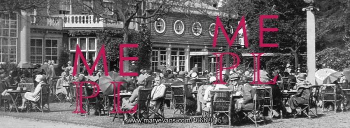 : Tea on the lawn at Ranelagh : Tea on the lawn at Ranelagh
