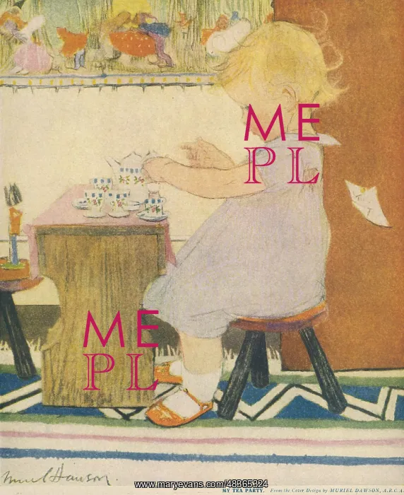 : My Tea Party by Muriel Dawson : My Tea Party by Muriel Dawson
