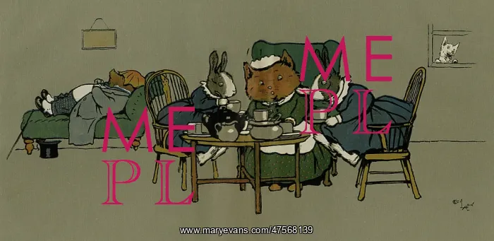: Tea party at Tabitha's house : Tea party at Tabitha's house