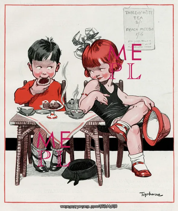 : Tea for two! by Inez Topham : Tea for two! by Inez Topham