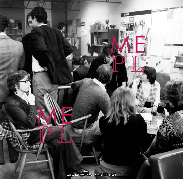 : Teachers in staff room, Hemel Hempstead : Teachers in staff room, Hemel Hempstead