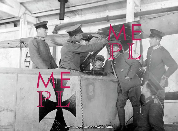: Teaching in a German flight training school, 1917 : Teaching in a German flight training school, 1917